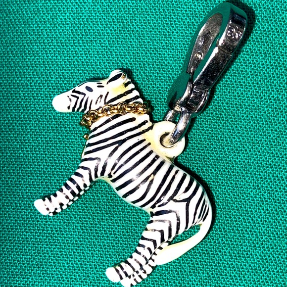 Y2K Juicy Couture ZEBRA Charm RARE VINTAGE SAFARI - Picture 3 of 16